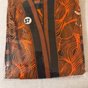 Orange & Black Kimono